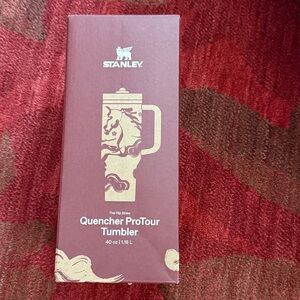 Stanley Lunar new year Quencher Tumbler year of fire horse red and gold 40 oz